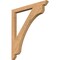 Ekena Millwork Legacy Slat Smooth Bracket, Western Red Cedar, 3 1/2"W x 42"D x 48"H BKT04X42X48LEC06SWR - alternate 1